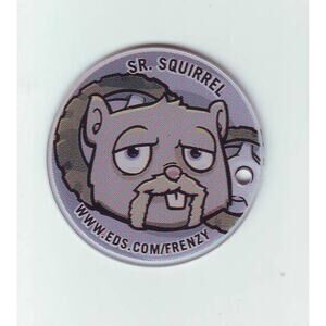 Ultimate Golf Ball Frenzy Orange County Motorcycle Sr Squirrel Pinball Keychain